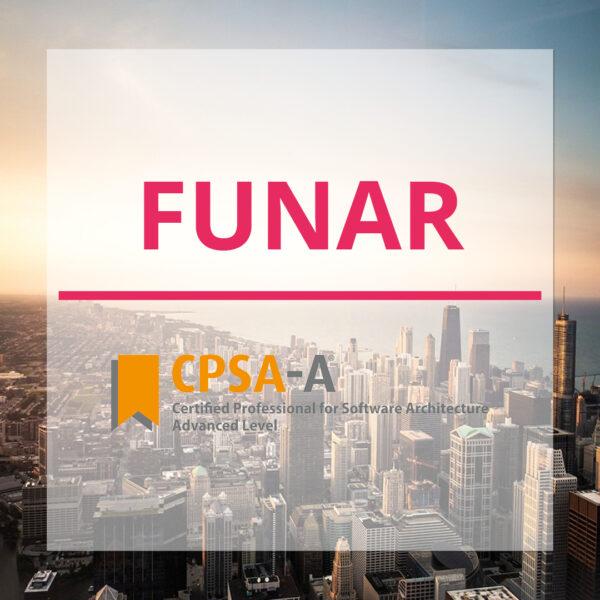 iSAQB Functional software architecture (FUNAR) - 06 - 09 Oct 2025